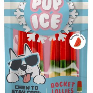 Pup ice hondenijsje raket watermeloen